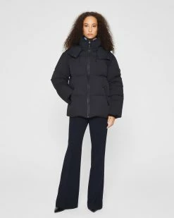 Buy 🧨 Club Monaco 👩 Women Mackage Freya Down Jacket Black/Noir 🎁