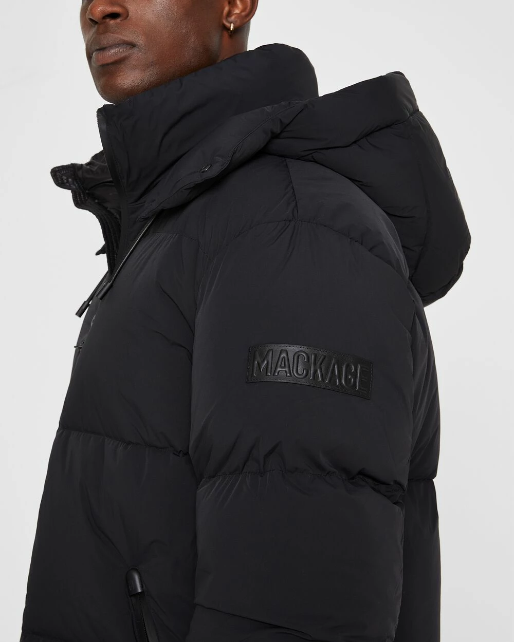 Deals π Club Monaco Men Mackage Kent Down Jacket Black/Noir 𧨠- Image 3