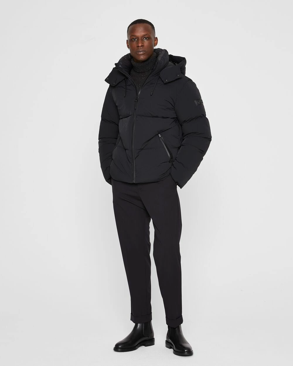 Deals π Club Monaco Men Mackage Kent Down Jacket Black/Noir π§¨